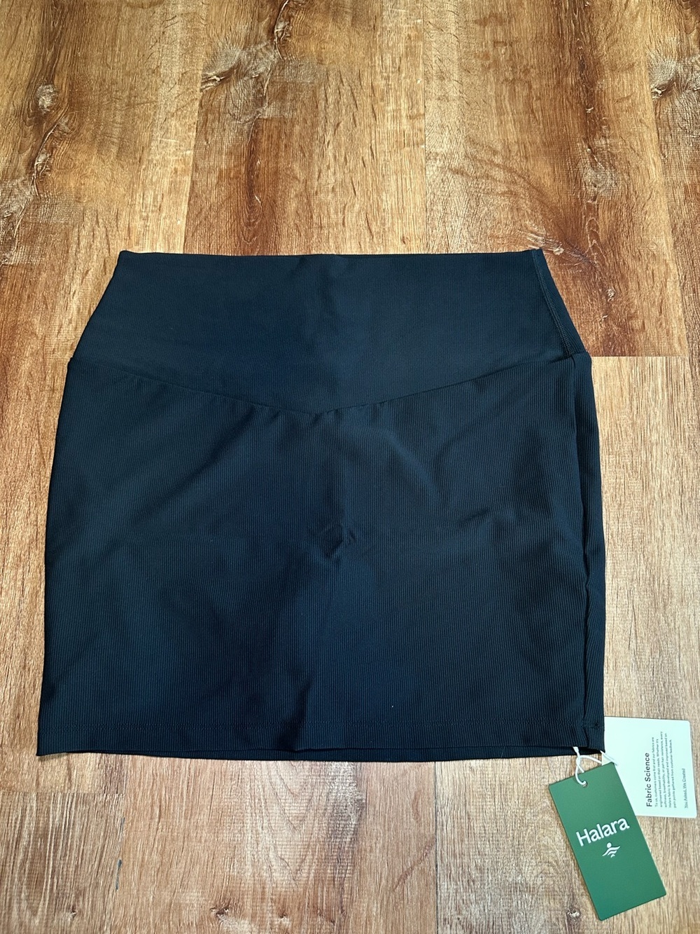 Halara Black Skort